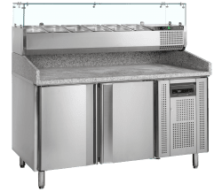 Tefcold - PT1200 – + VK38 - 150 Pizzabord inkl. påsats