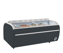 Tefcold - TWIN 220A - CF Antracit kyl - /frysbox stormarknad