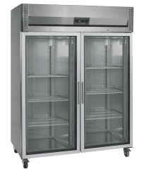Tefcold - RK1420G – Upprättstående kyl GN2/1