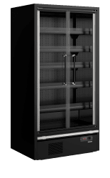 Tefcold Multideck-kyl Galaxy+ GP10FGD Maxi Black för stormarknader