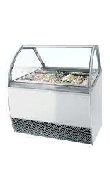 Tefcold - MILLENNIUM LX12 Ventilerad display för kulglass