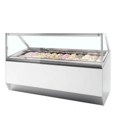 Tefcold - MILLENNIUM ST24Ventilerad display för kulglass