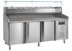 Tefcold - PT1300 – + VK38 - 200 Pizzabord inkl. påsats