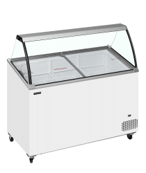 Tefcold Skopglassfrys IC401SCE+SO