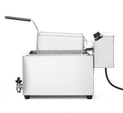 Fritös XL med tappkran, manuell, 10L, 400 V