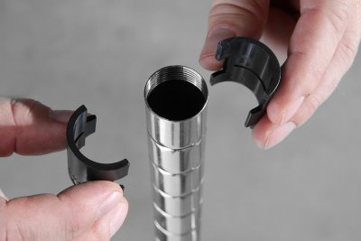 Förvaringsställ med 5 hyllor - Krompläterad