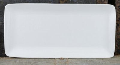 Tallrik 37x18cm 6-pack Rektangulär Quadro Strömgården