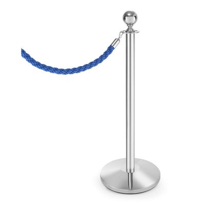 Avdelningsrep blå med krokar, Hendi