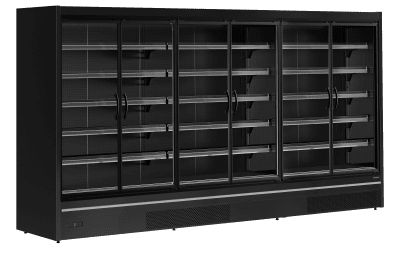 Tefcold Multideck-kyl MDCA3750HB för stormarknader