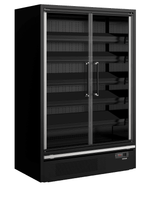 Tefcold Galaxy+ Black Multideck-kyl för stormarknader GP14FGD
