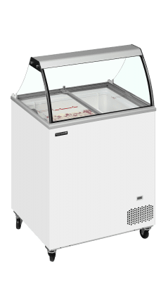 Tefcold Skopglassfrys IC201SC+SO