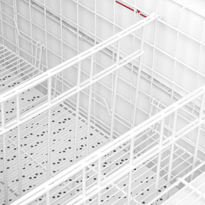 Tefcold Svart kyl-/frysbox stormarknad SFI185B-CF VS