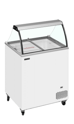 Tefcold Skopglassfrys IC201SC+SO