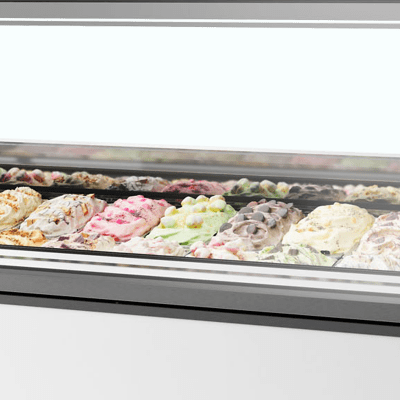 Tefcold - MILLENNIUM ST20 Ventilerad display för kulglass