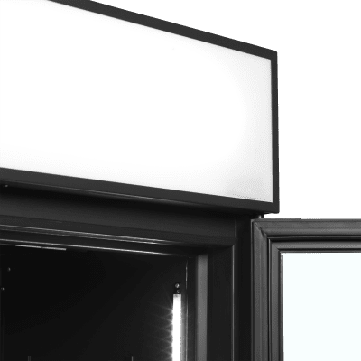 Tefcold Svart display kyl FSC1200H BLACK