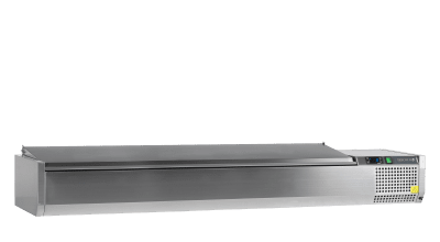 Tefcold - VK33 – - 200 S/S LID Vitrinkyl GN1/4